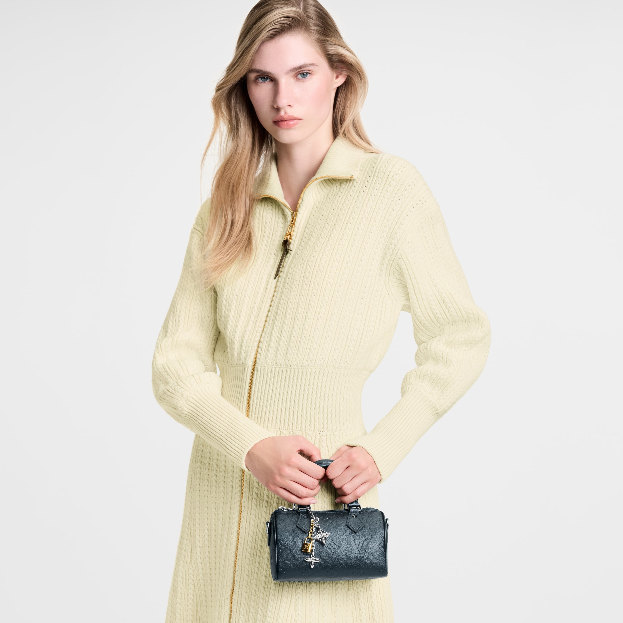 Bolsa Speedy Nano Couro Monogram Empreinte - Carteiras | LOUIS